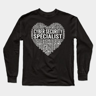 Cyber Security Specialist Heart Long Sleeve T-Shirt